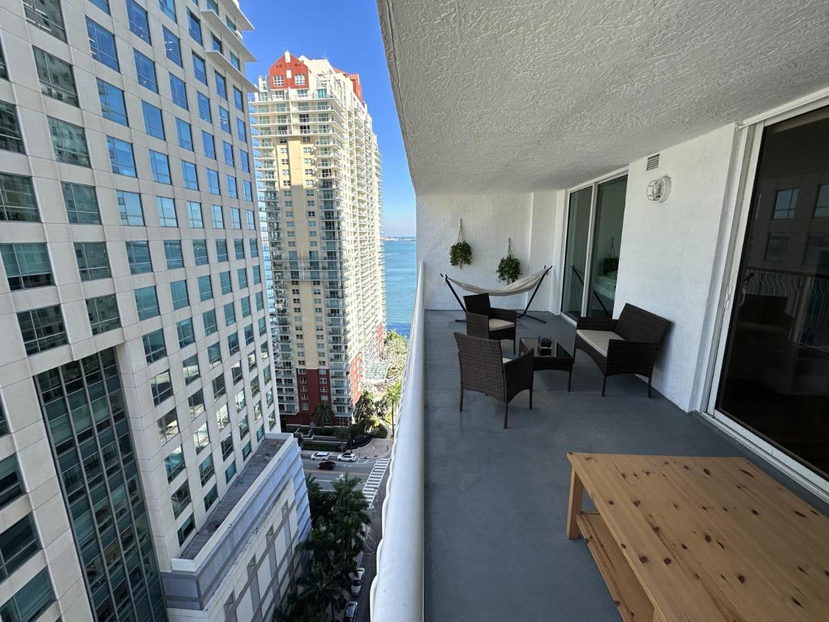 City & Sea View+Free Parking Modern Condo ميامي المظهر الخارجي الصورة